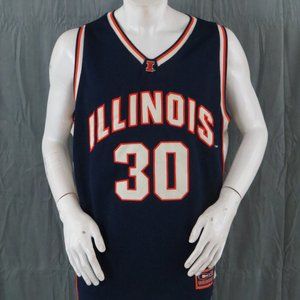 Illinois Fighting Illini Jersey (VTG) - Colosseum Athletic - Mens Extra Large